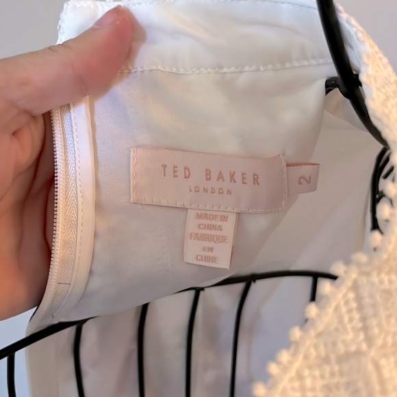 Stylish and classy Ted Baker mid length dress. Never worn, to big. Sold out - Picture 9 of 9
